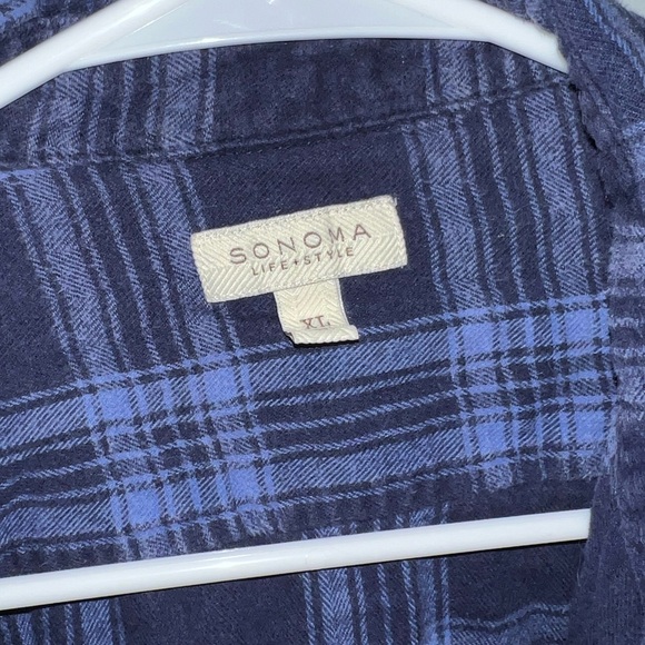 Blue flannel - Picture 3 of 4